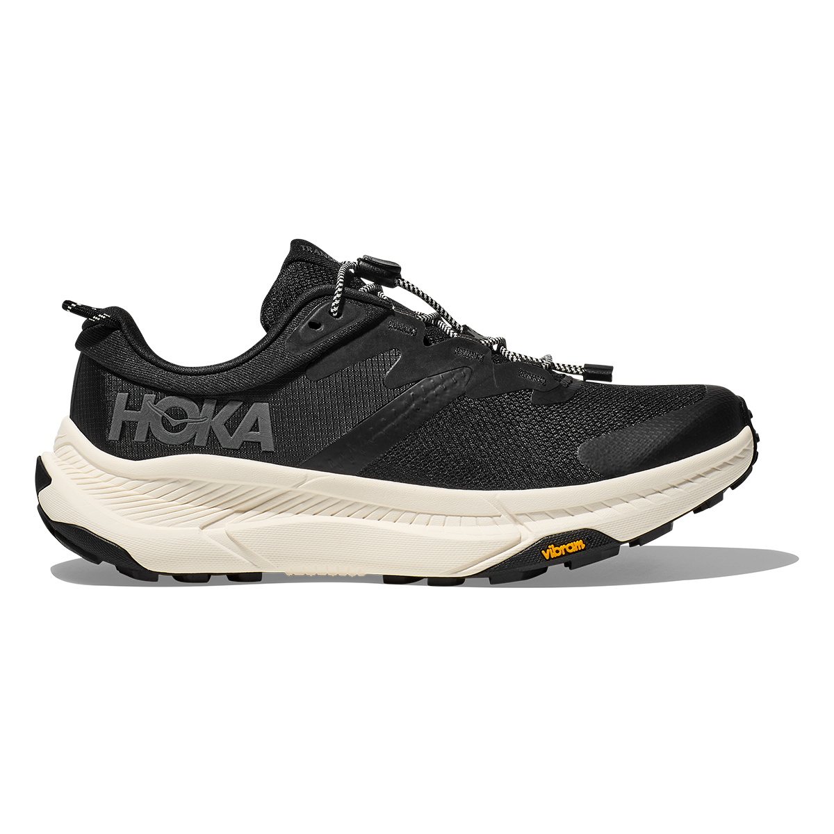 HOKA Transport - Black - Alabaster Men's Shoes