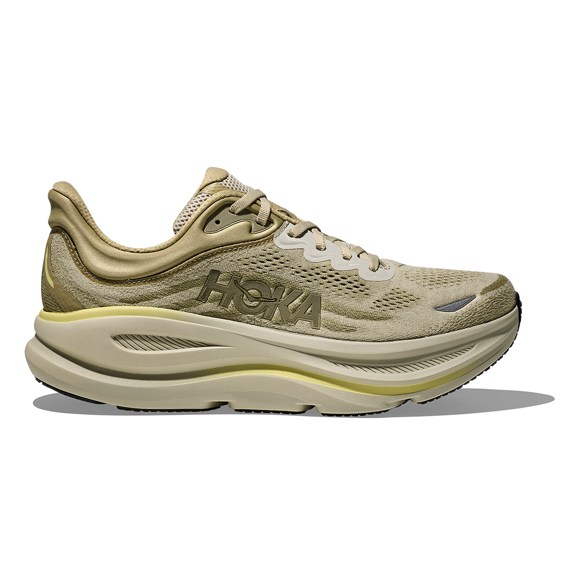 HOKA Bondi 9 Grassland - Oyster Mushroom Men's Shoes