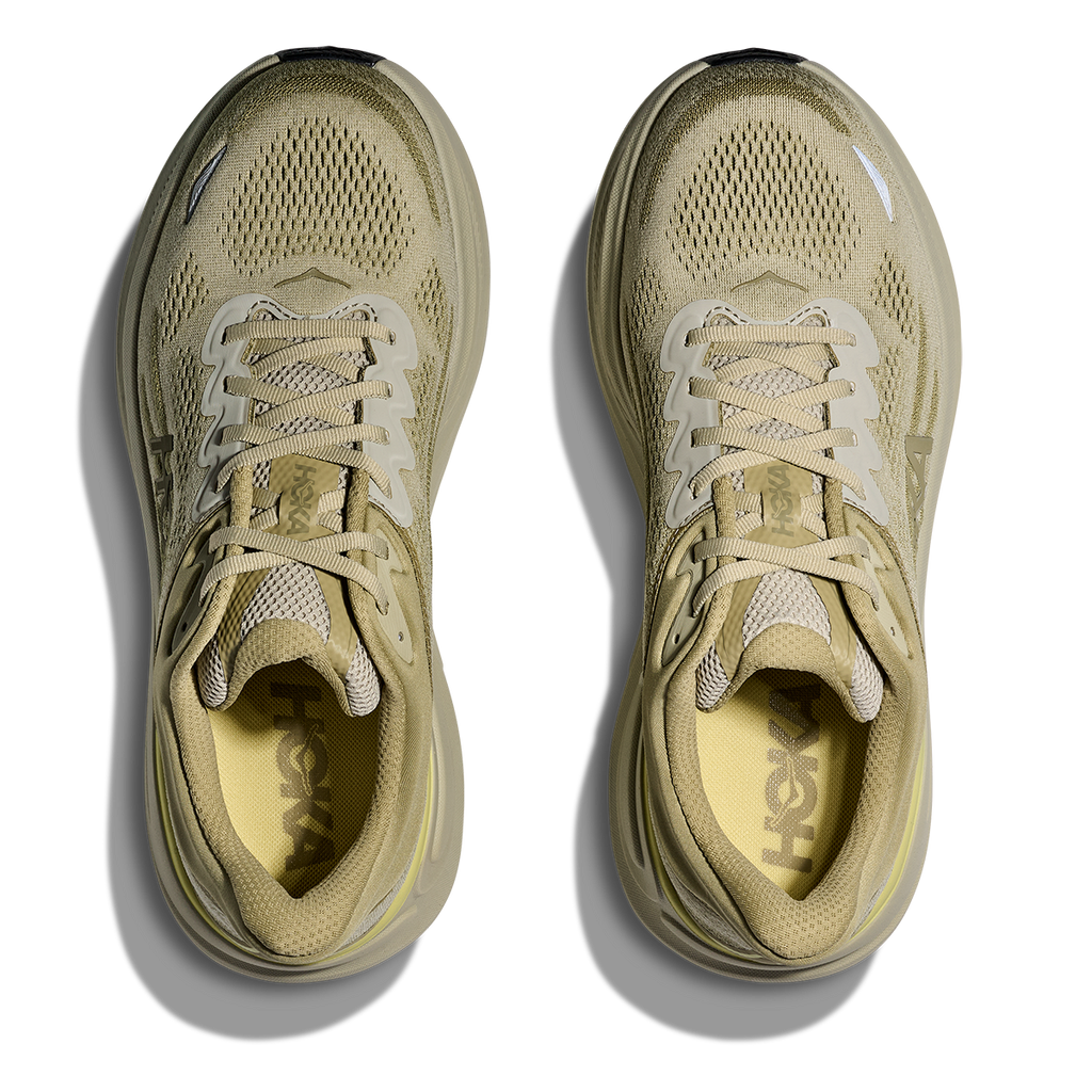 HOKA Bondi 9 Grassland - Oyster Mushroom Men's Shoes