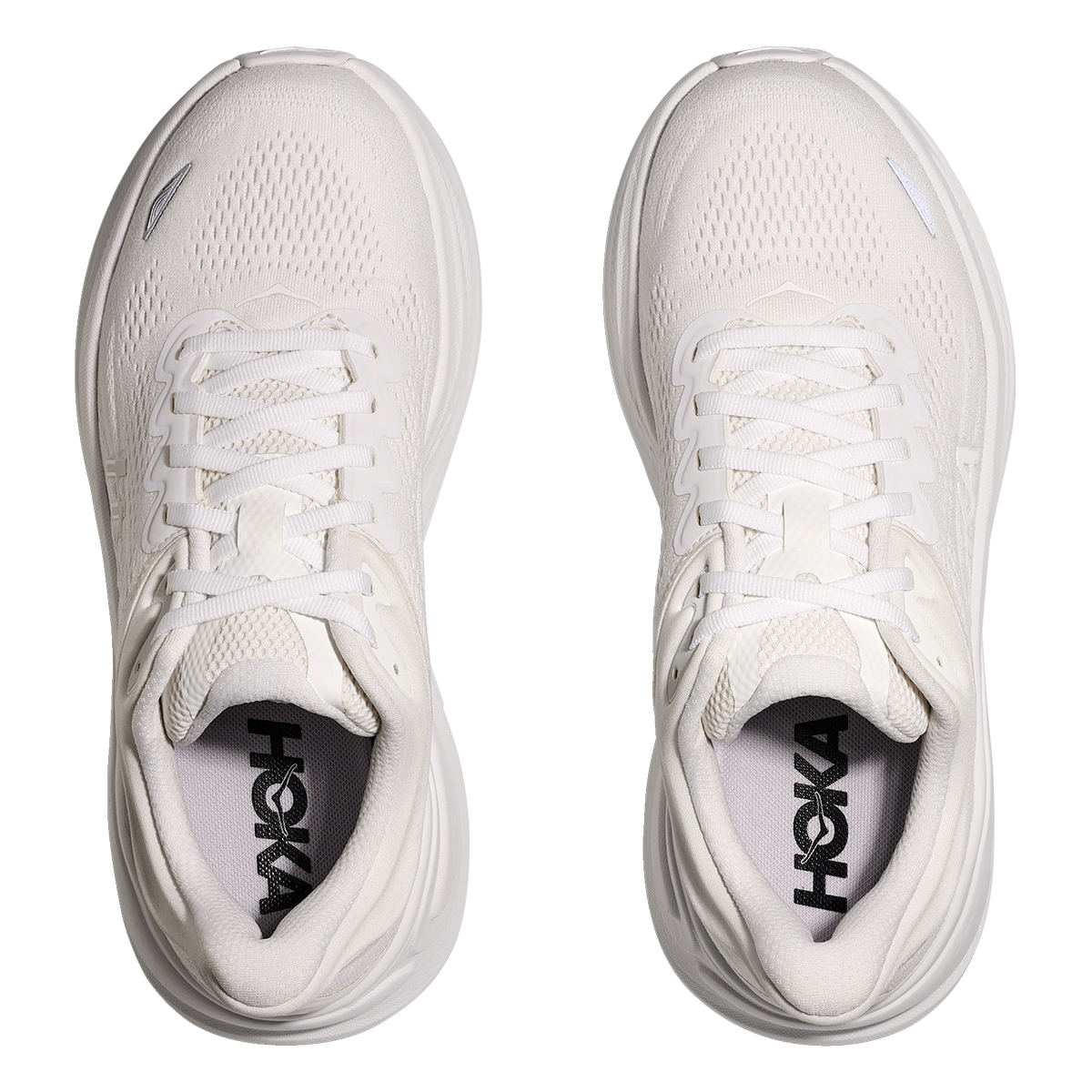 HOKA Bondi 9 White - White Men's Shoes