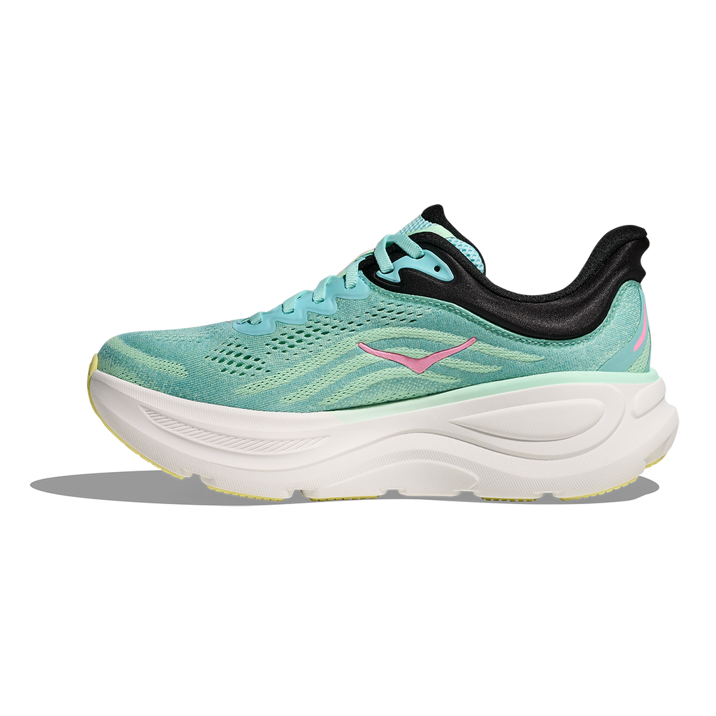HOKA Bondi 9 Blue Spark - Mint Fluorite Women's Shoes