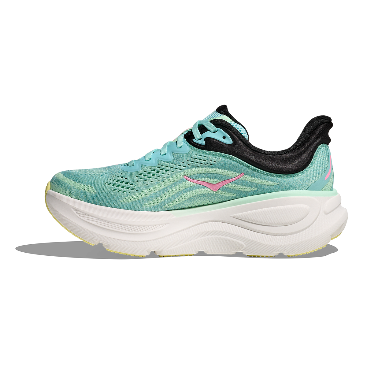 HOKA Bondi 9 Blue Spark - Mint Fluorite Women's Shoes