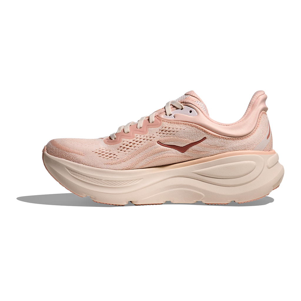 HOKA Bondi 9 Rose Latte - Rose Cream Women's Shoes