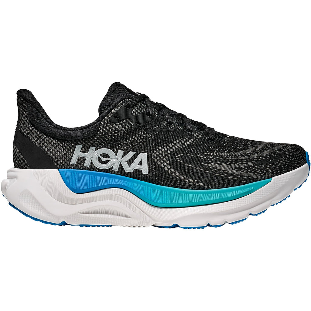 HOKA Men's Arahi 8 Men Black/Skyward Blue Running Shoes