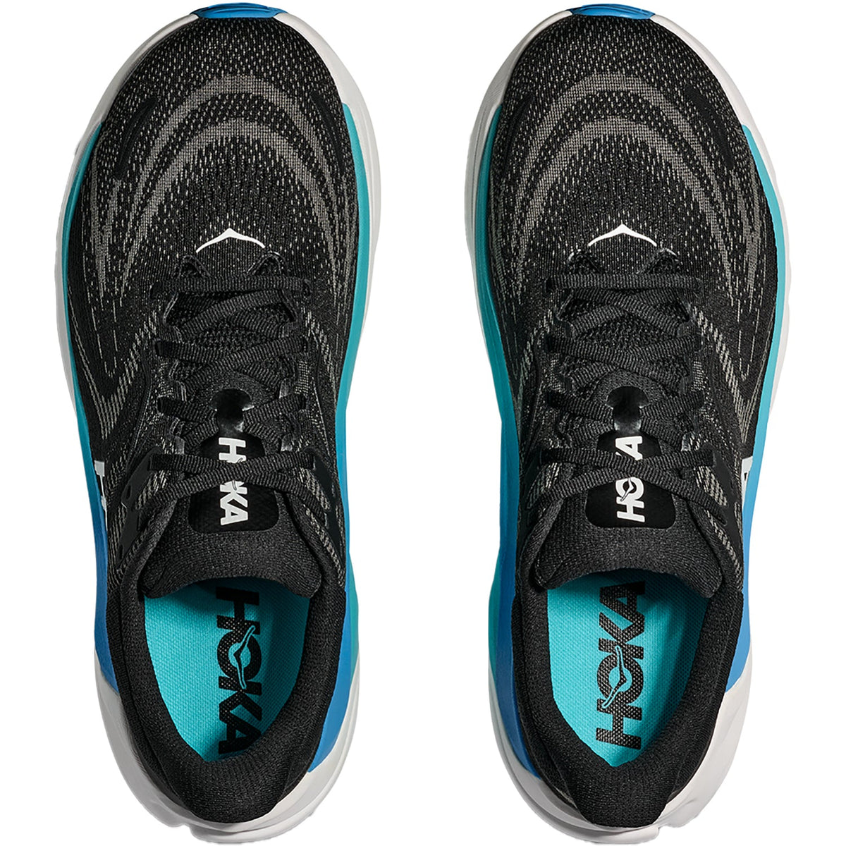 HOKA Men's Arahi 8 Men Black/Skyward Blue Running Shoes