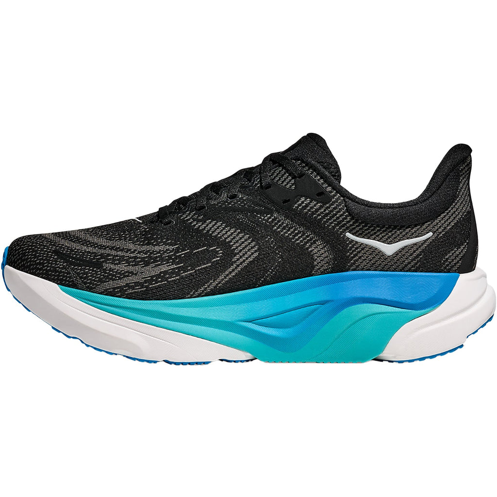 HOKA Men's Arahi 8 Men Black/Skyward Blue Running Shoes