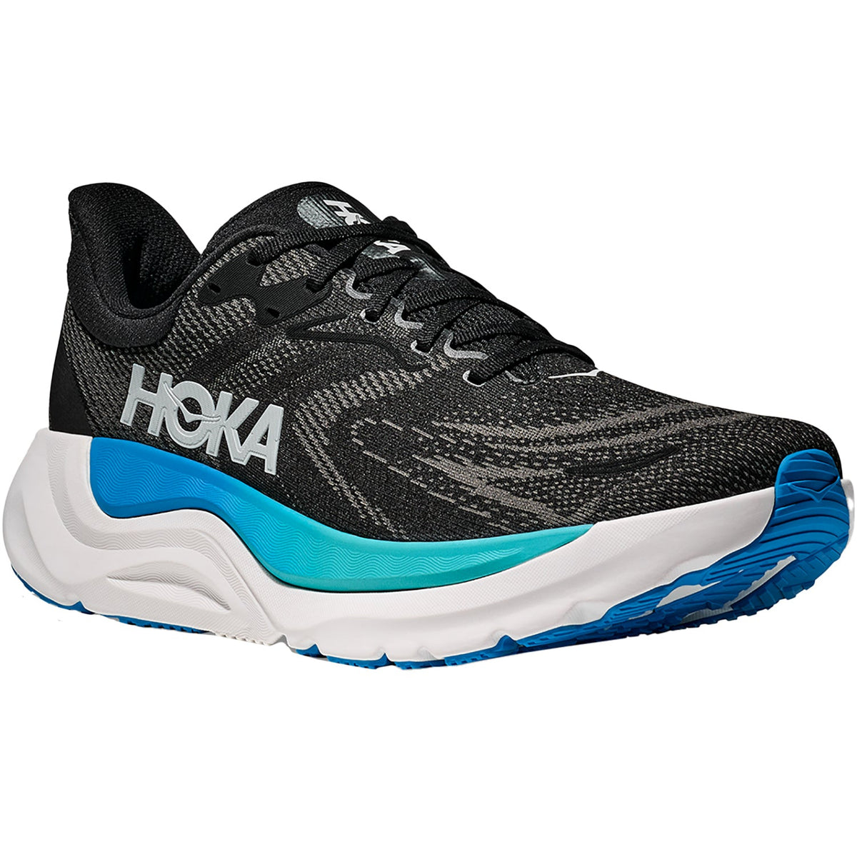 HOKA Men's Arahi 8 Men Black/Skyward Blue Running Shoes