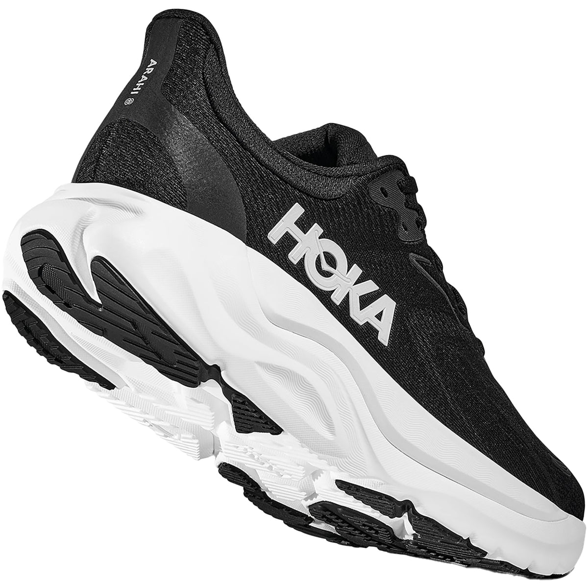 HOKA Arahi 8 Women's Athletic Shoes Black/White