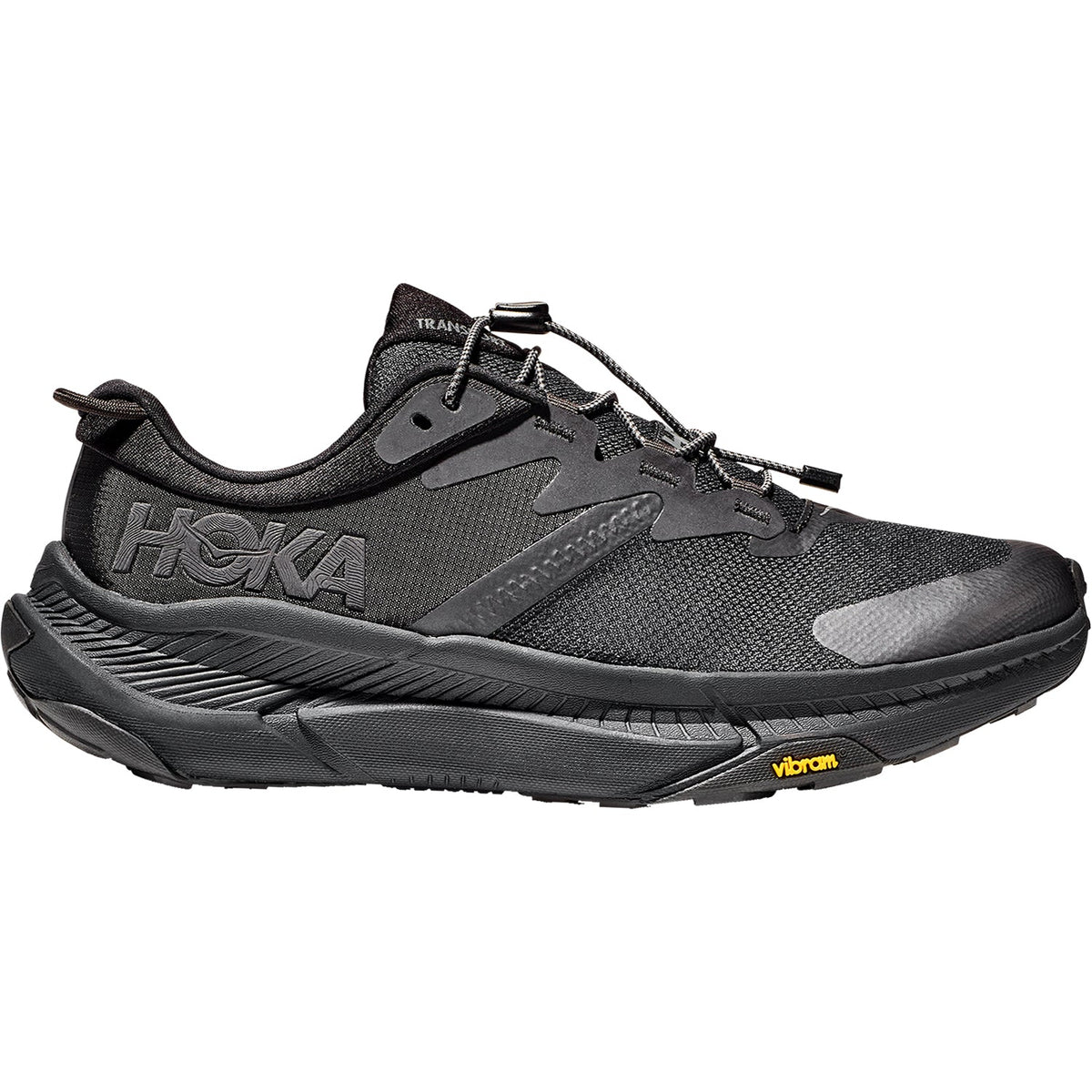 HOKA Transport Women's Shoes Black/Black Mesh