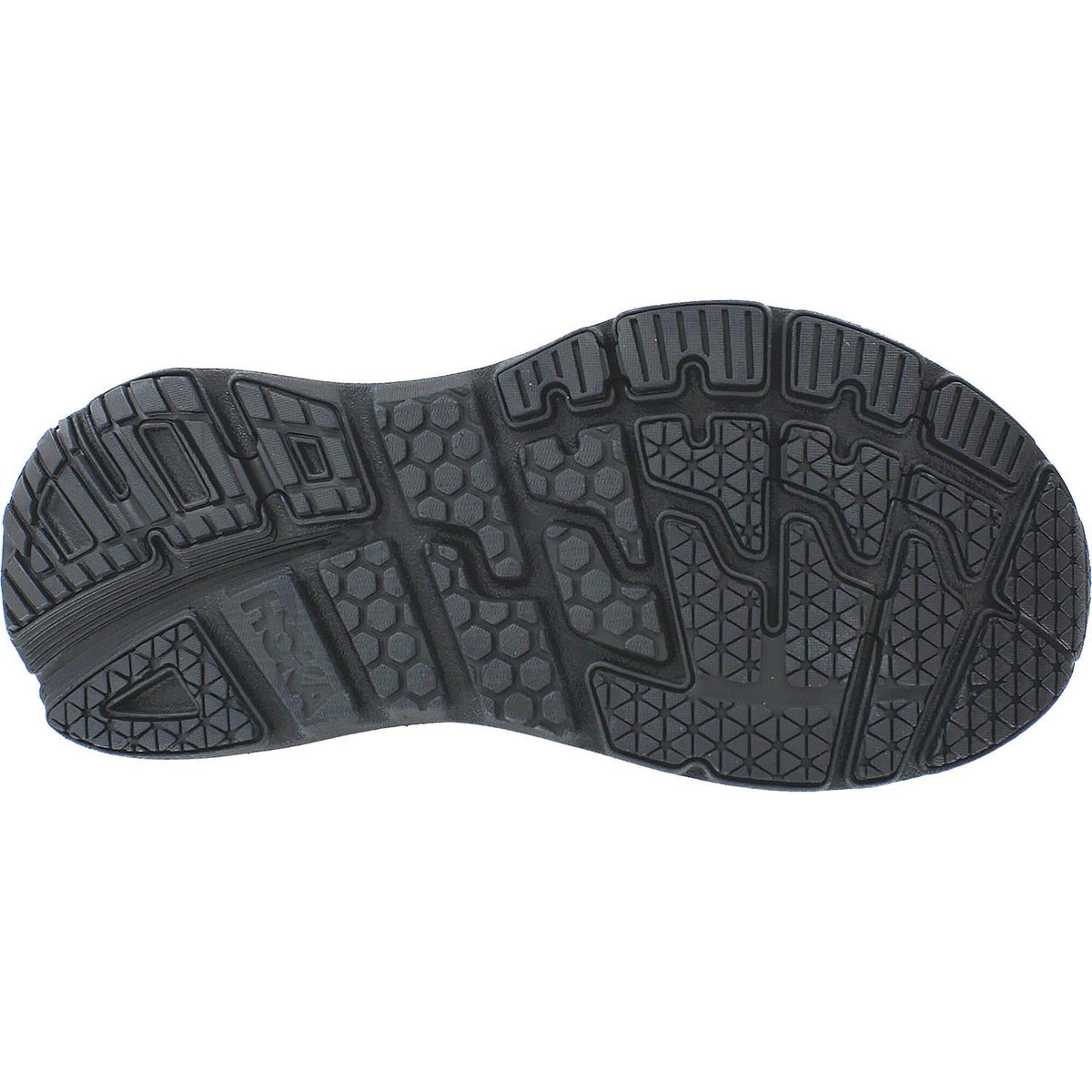 HOKA Bondi Men's Walking Shoes Black Leather