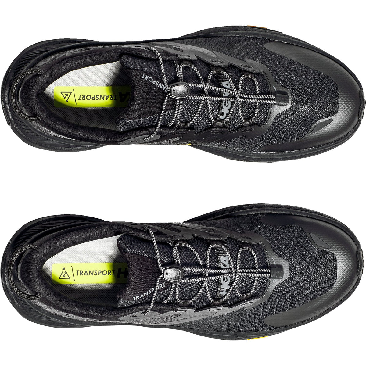 HOKA Transport Women's Shoes Black/Black Mesh