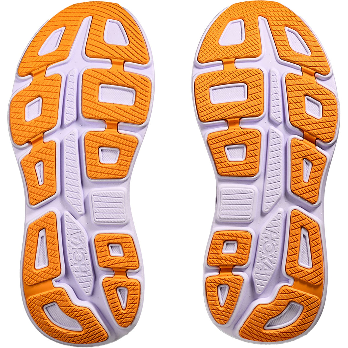HOKA Bondi 9 Women's Athletic Shoes Aster Flower/Starlight Glow Mesh
