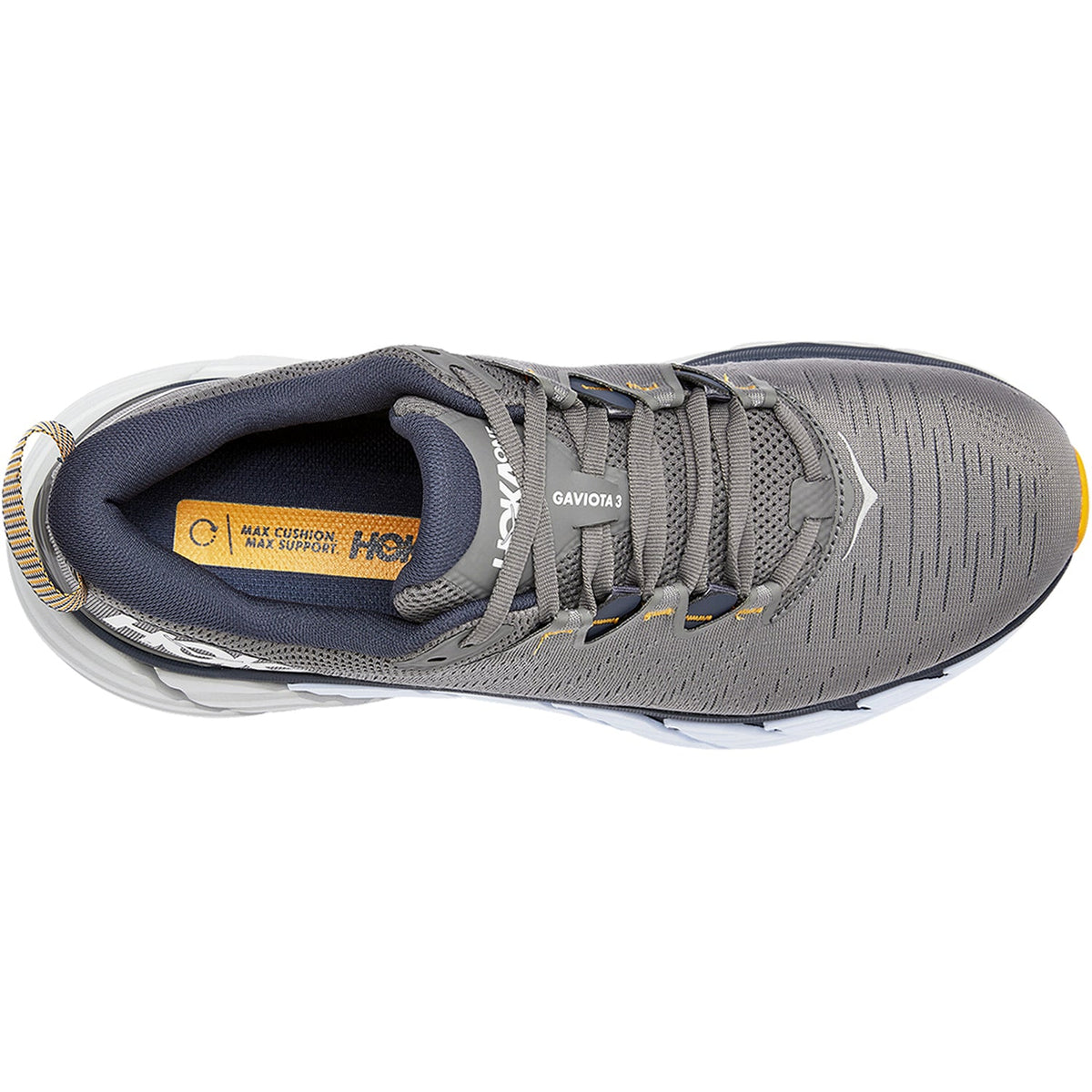 HOKA Gaviota 3 Men's Running Shoes Charcoal Grey/Ombre Blue Mesh