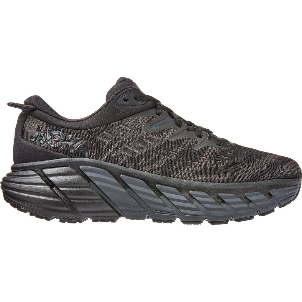 HOKA Gaviota 4 Men's Road Running Shoes Black Mesh