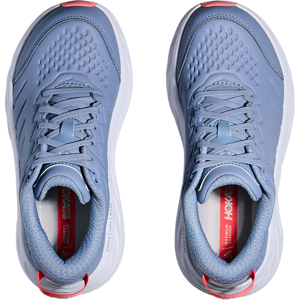 HOKA Bondi SR Women's Walking Shoes Moonlight/Pale Dusk Leather