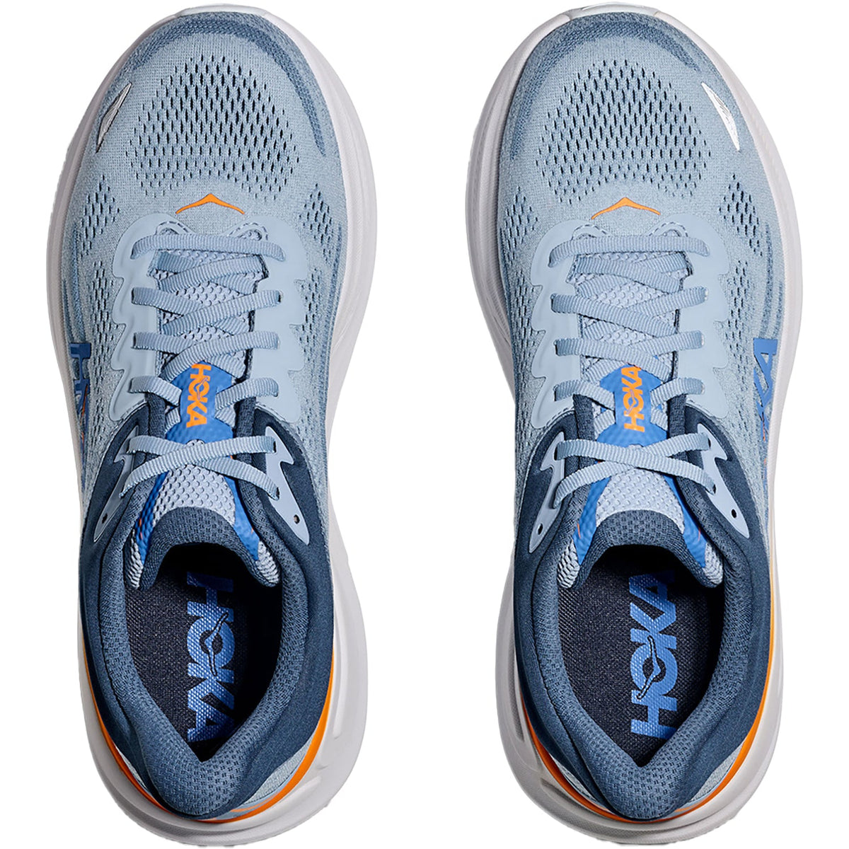 HOKA Bondi 9 Mesh Men's Athletic Shoes Drizzle/Downpour