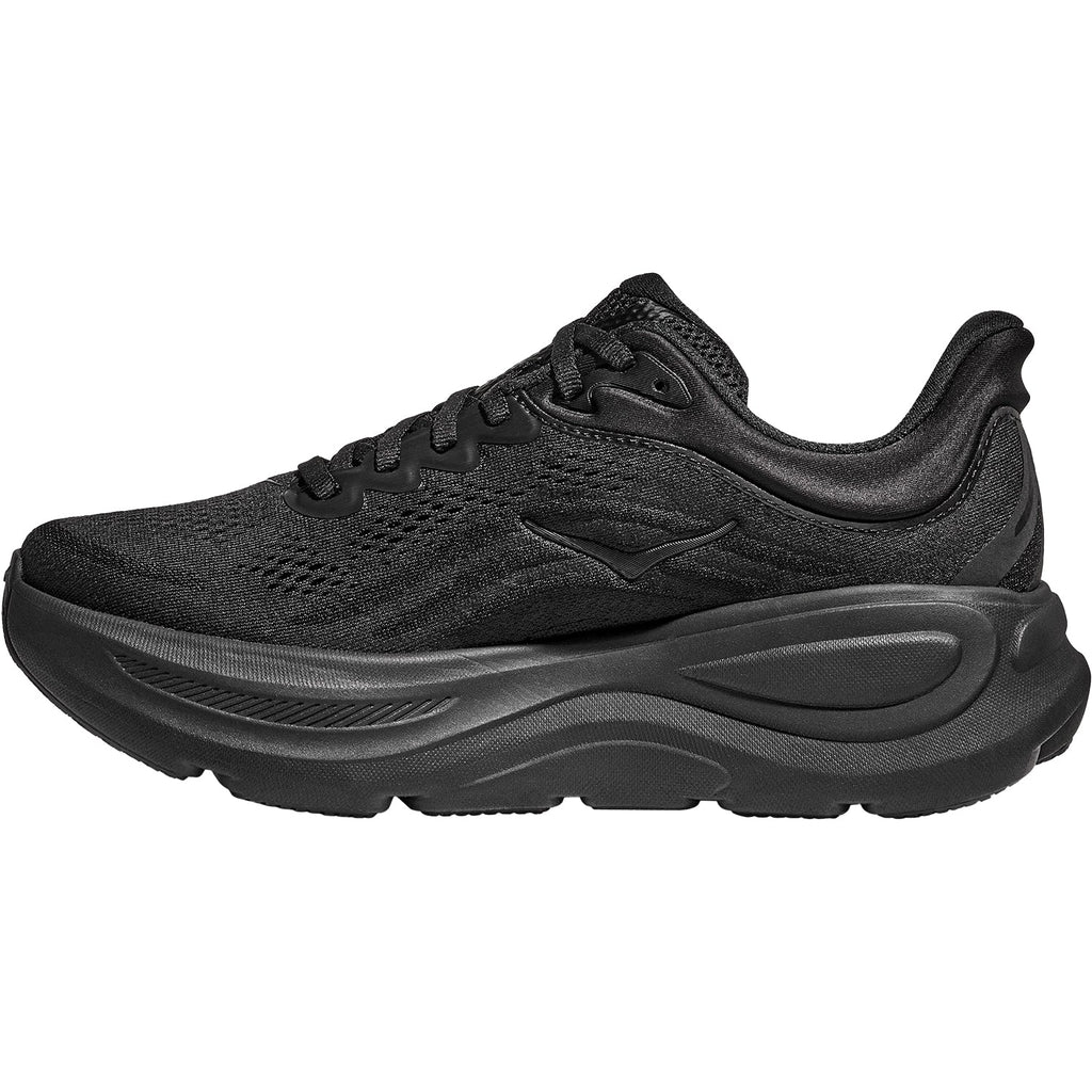 HOKA Bondi 9 Men's Athletic Shoes Black/Black Mesh