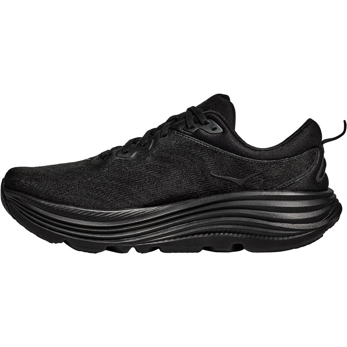HOKA Gaviota 5 Men's Everyday Running Shoes Black/Black Mesh