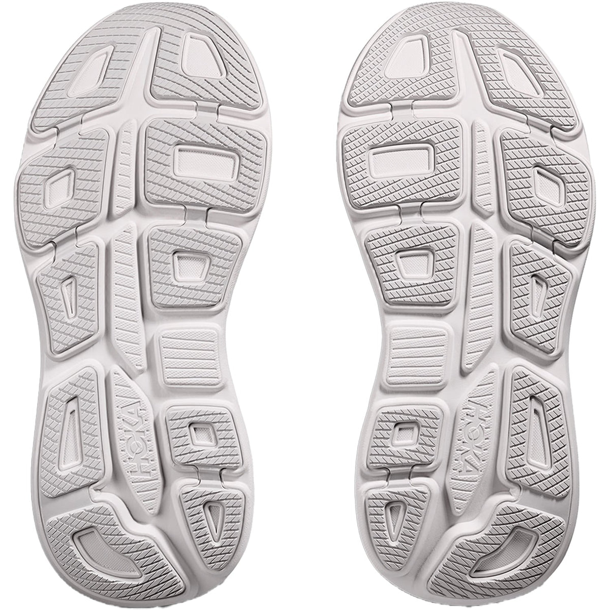 HOKA Bondi 9 Women's Athletic Shoes Cosmic Grey/White Mesh
