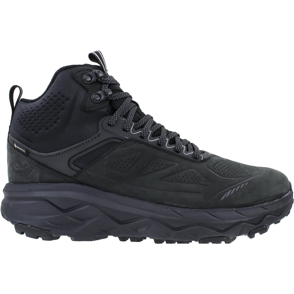 HOKA Challenger Mid GTX Men's Hiking Boots Black Nubuck
