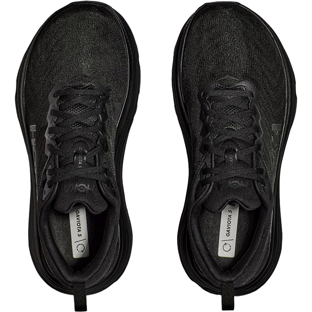 HOKA Gaviota 5 Women's Running Shoes Black/Black Mesh