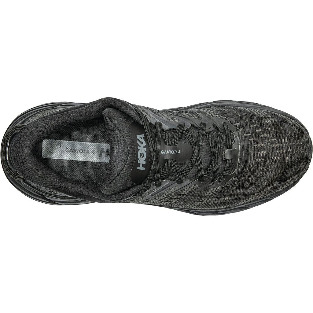HOKA Gaviota 4 Men's Road Running Shoes Black Mesh