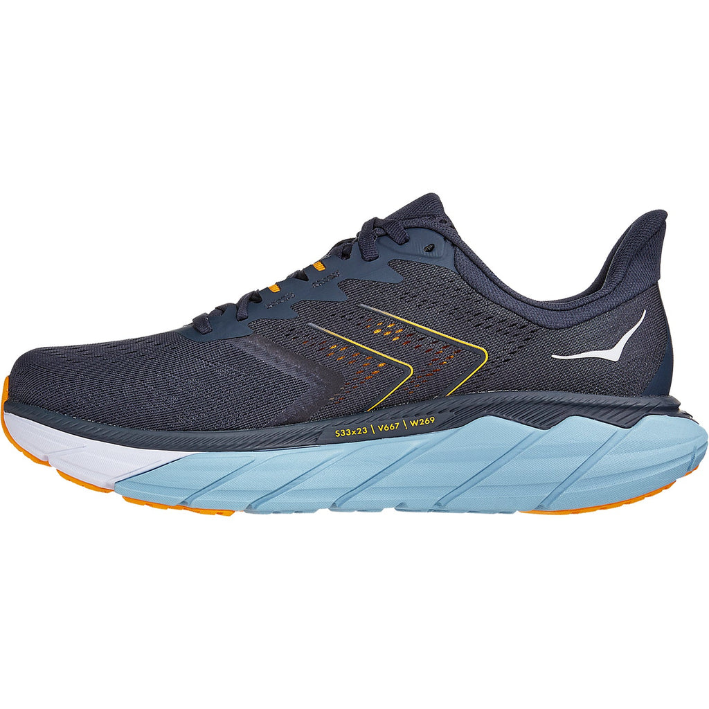 HOKA Arahi 5 Men's Running Shoes Ombre Blue/Blue Fog Mesh