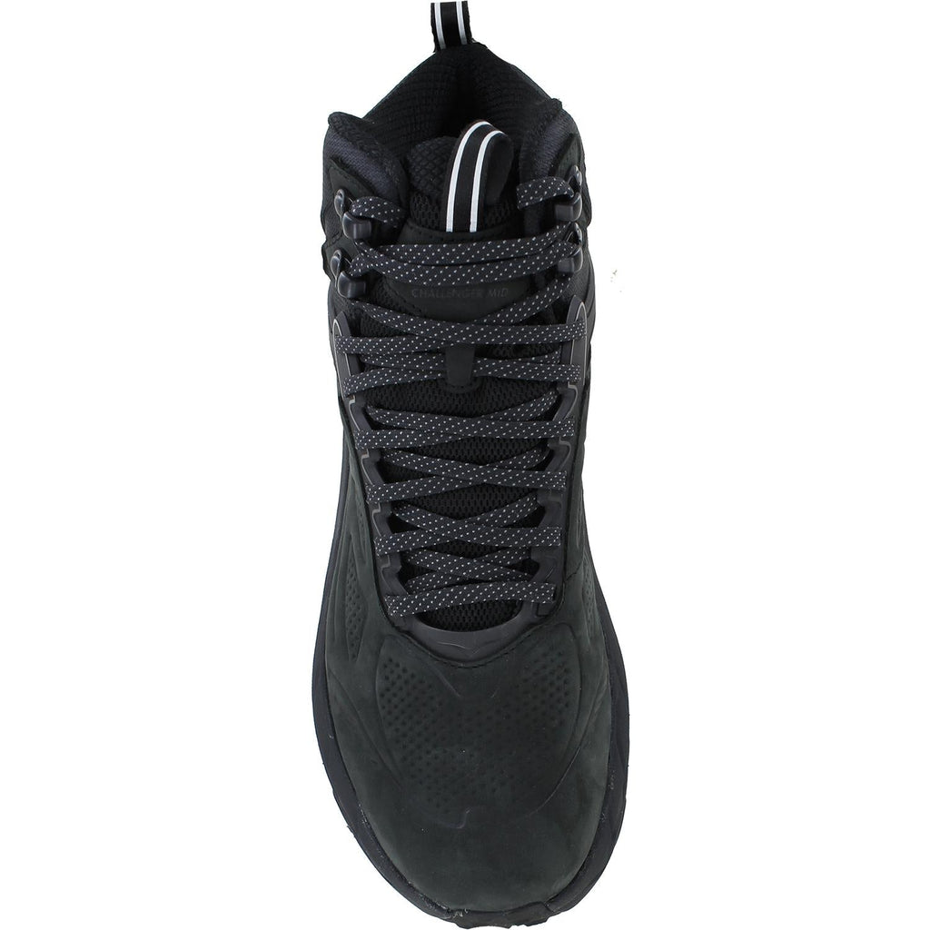 HOKA Challenger Mid GTX Men's Hiking Boots Black Nubuck