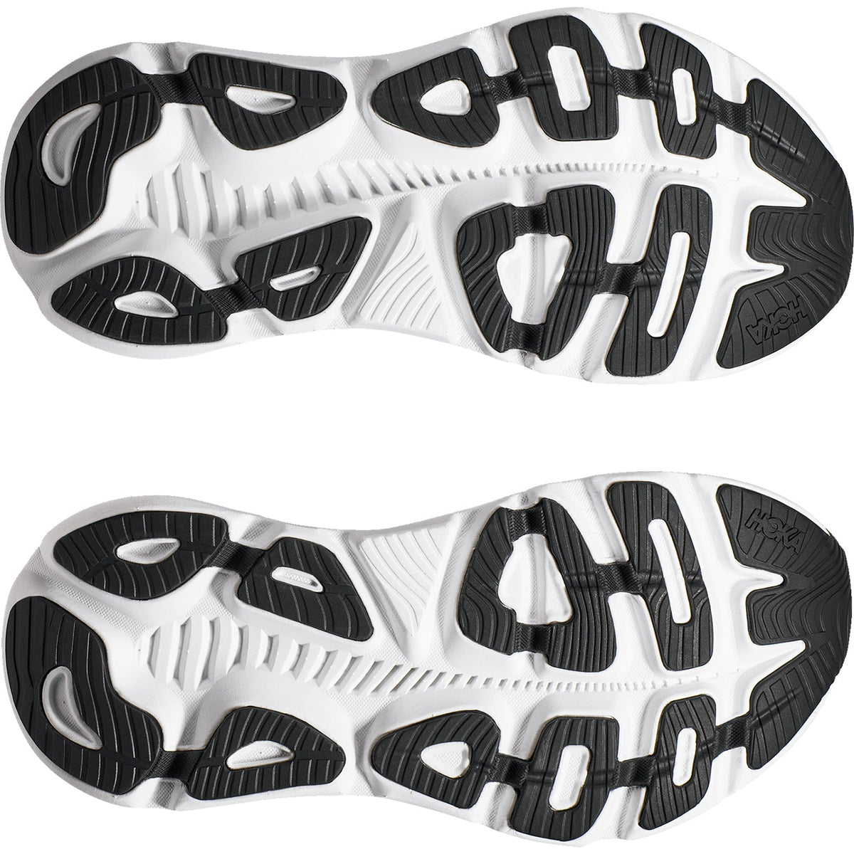 HOKA Gaviota 5 Women's Running Shoes Black/White Mesh
