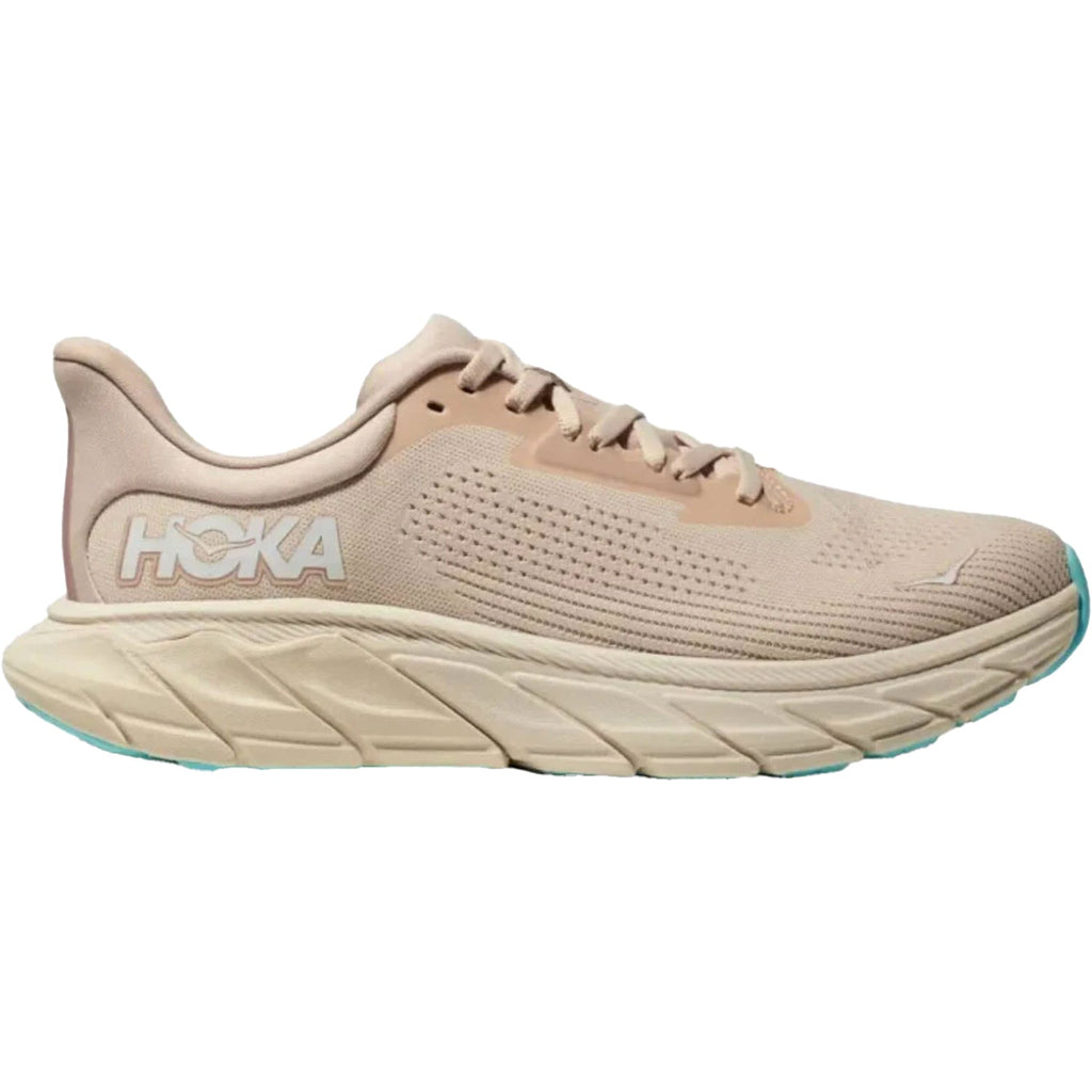 HOKA Arahi 7 Women's Running Shoes Vanilla/Cream Mesh