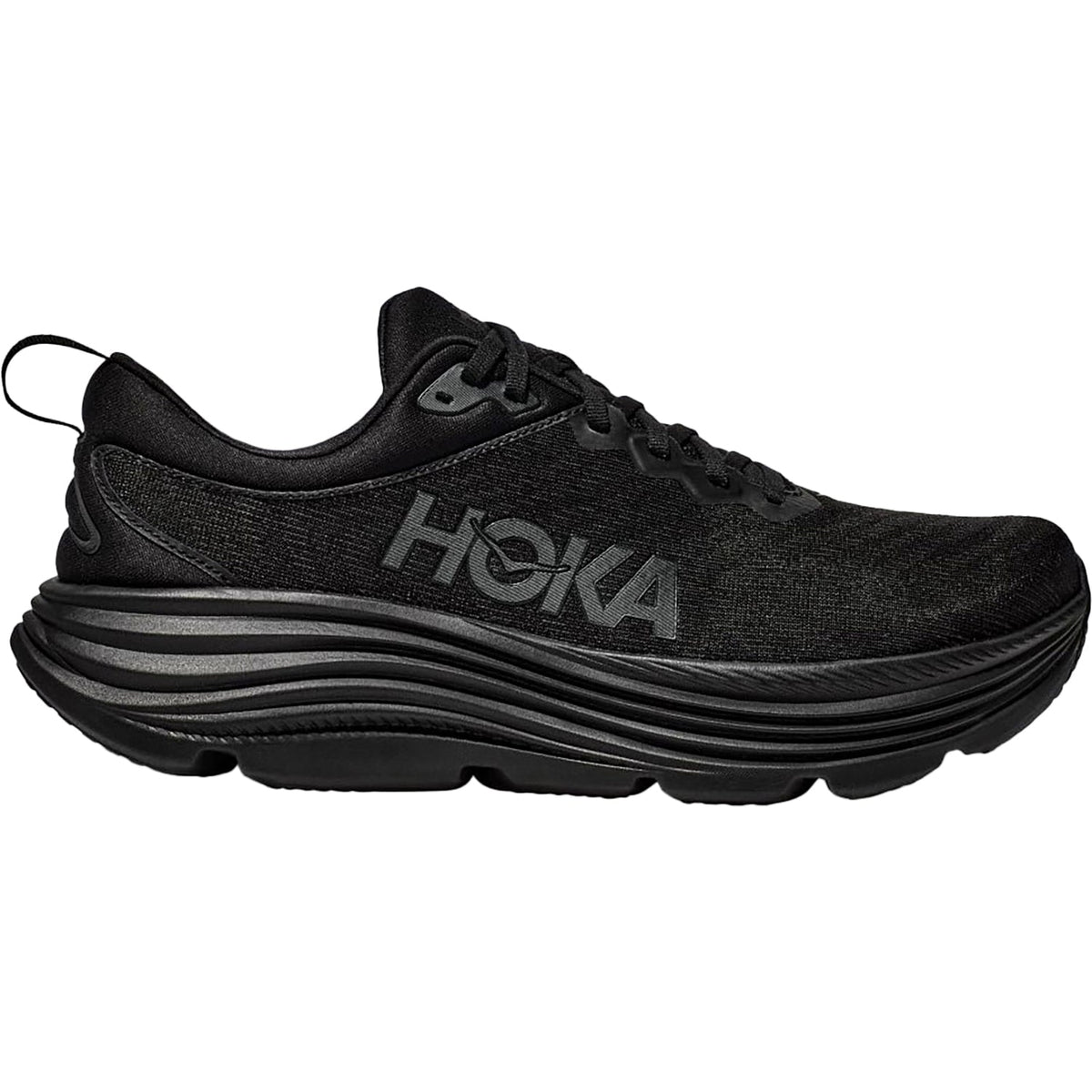 HOKA Gaviota 5 Women's Running Shoes Black/Black Mesh