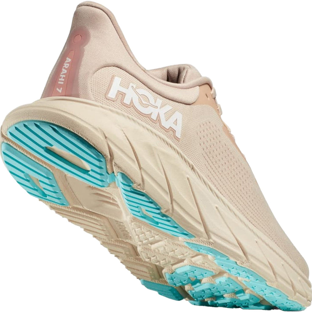 HOKA Arahi 7 Women's Running Shoes Vanilla/Cream Mesh