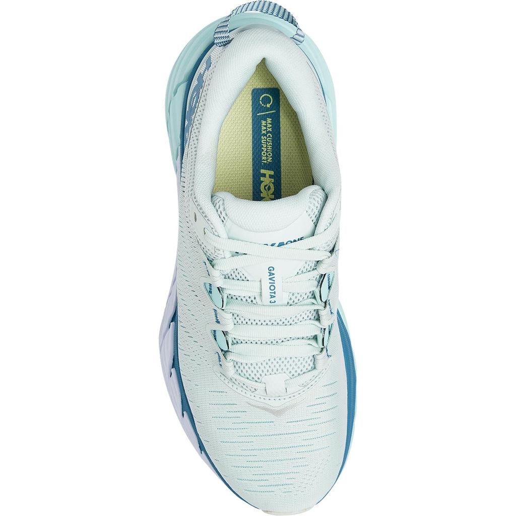 HOKA Gaviota 3 Women's Morning Mist/Blue Tint Mesh Running Shoes