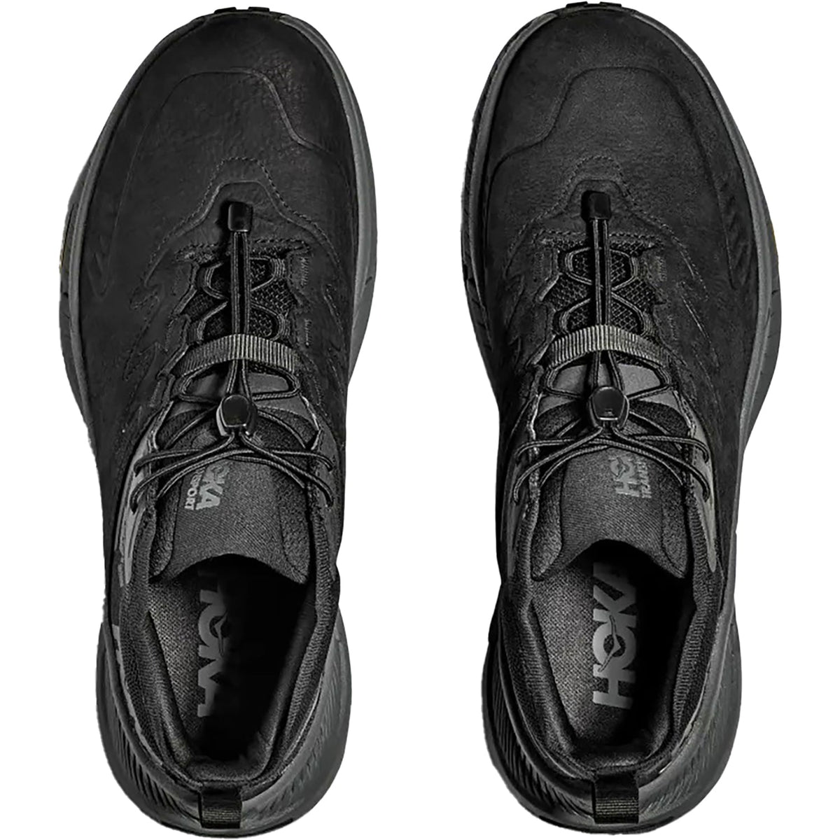 HOKA Transport Chukka GoreTex Men's Outdoor Chukkas Black/Black Nubuck Boots