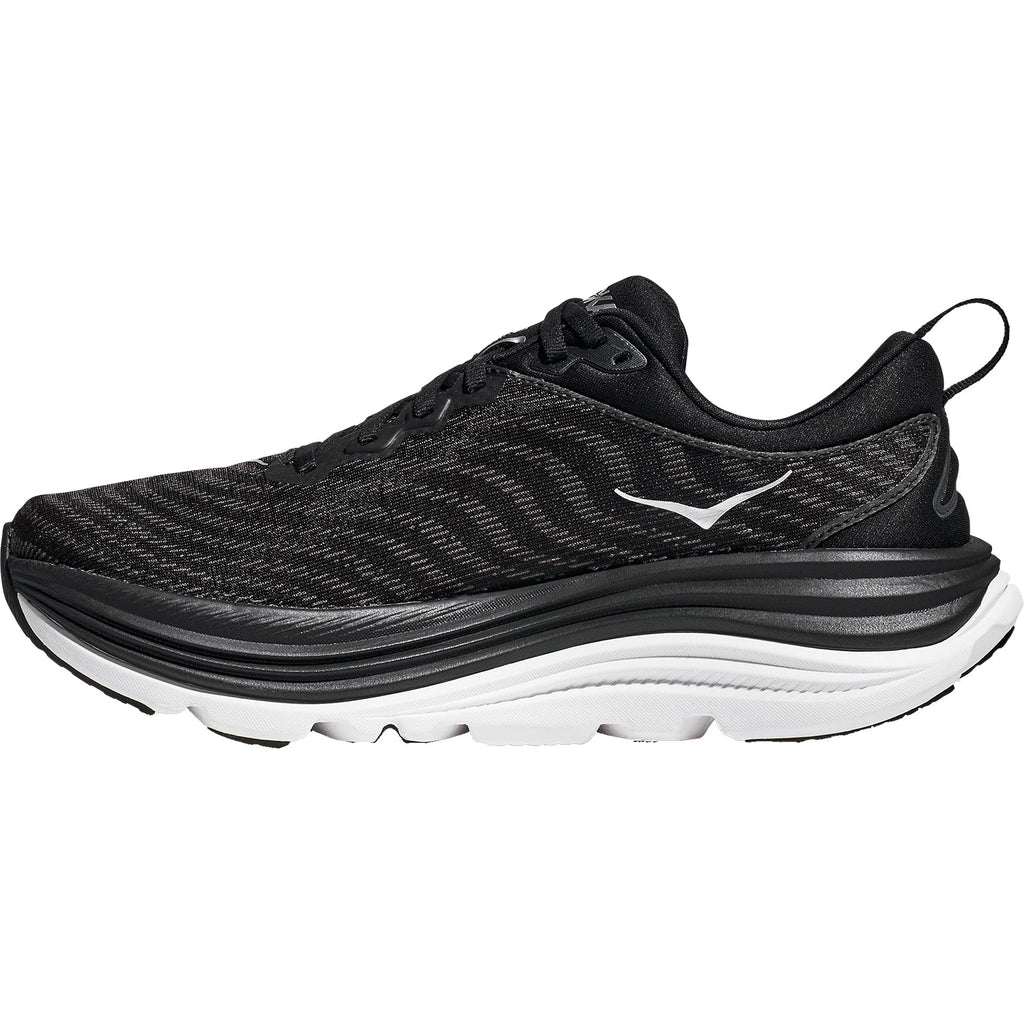 HOKA Gaviota 5 Women's Running Shoes Black/White Mesh