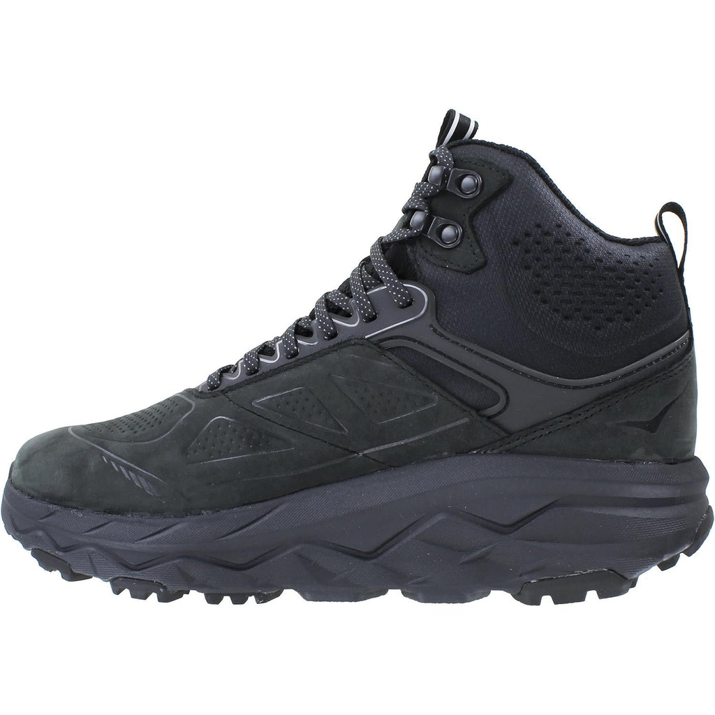 HOKA Challenger Mid GTX Men's Hiking Boots Black Nubuck