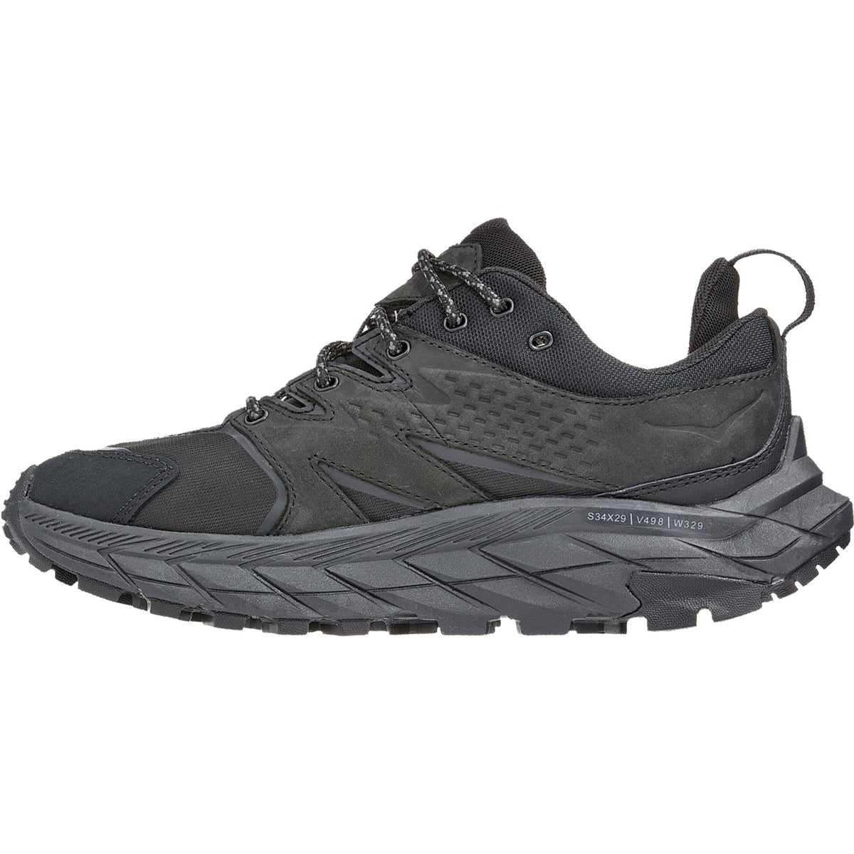 HOKA Anacapa Low GTX Women's Waterproof Shoes Black/Black Nubuck