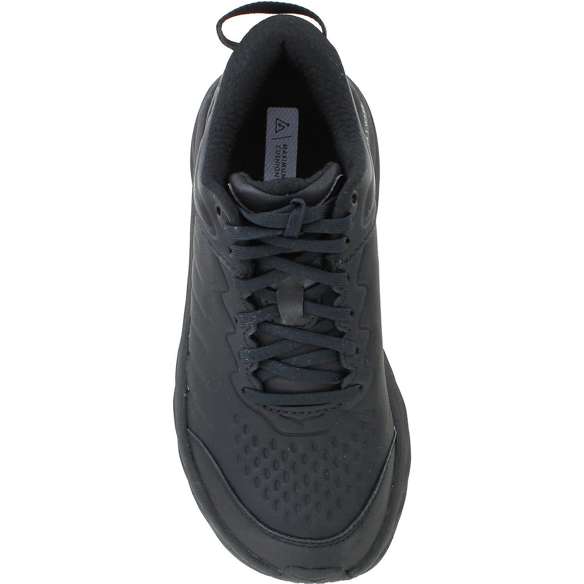 HOKA Bondi SR Women's Walking Shoes Black Leather