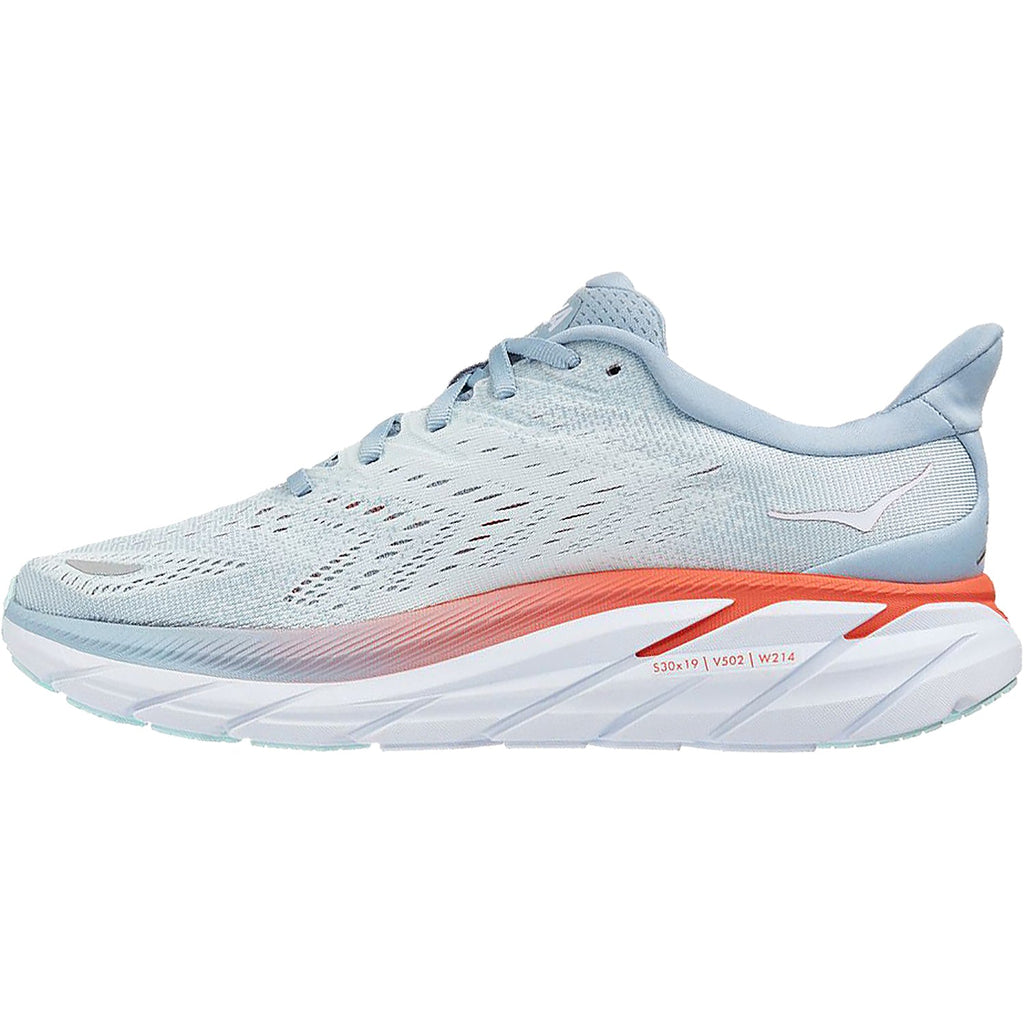 HOKA Clifton 8 Women's Training Shoes Blue Fog/Plein Air Mesh