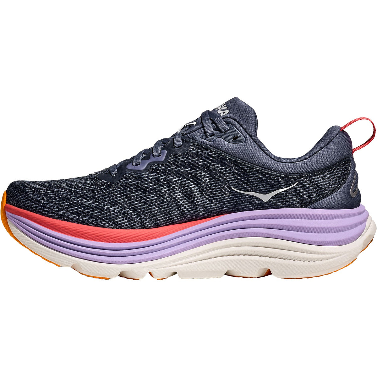 HOKA Gaviota 5 Women's Athletic Shoes Anchor/Grapefruit
