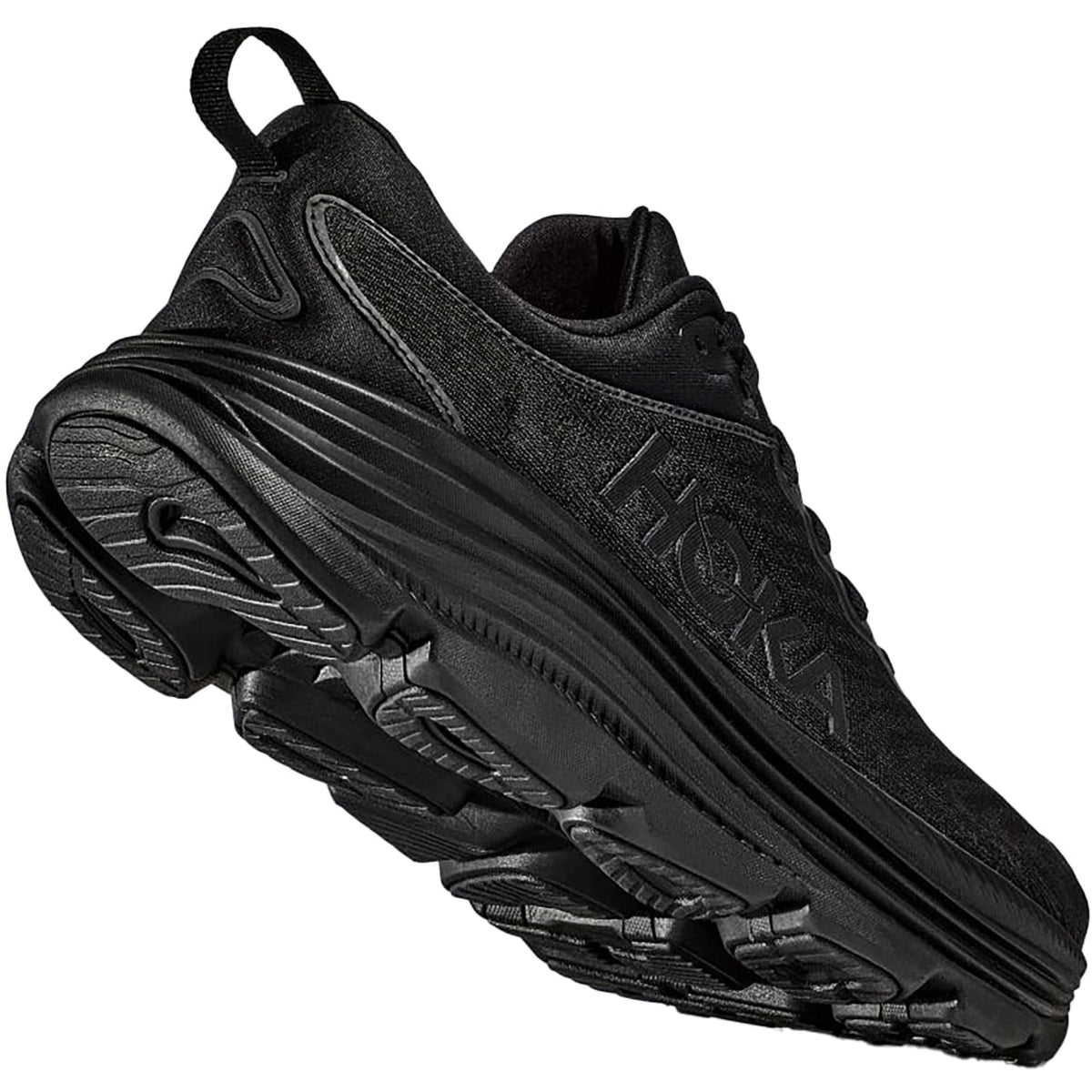 HOKA Gaviota 5 Women's Running Shoes Black/Black Mesh