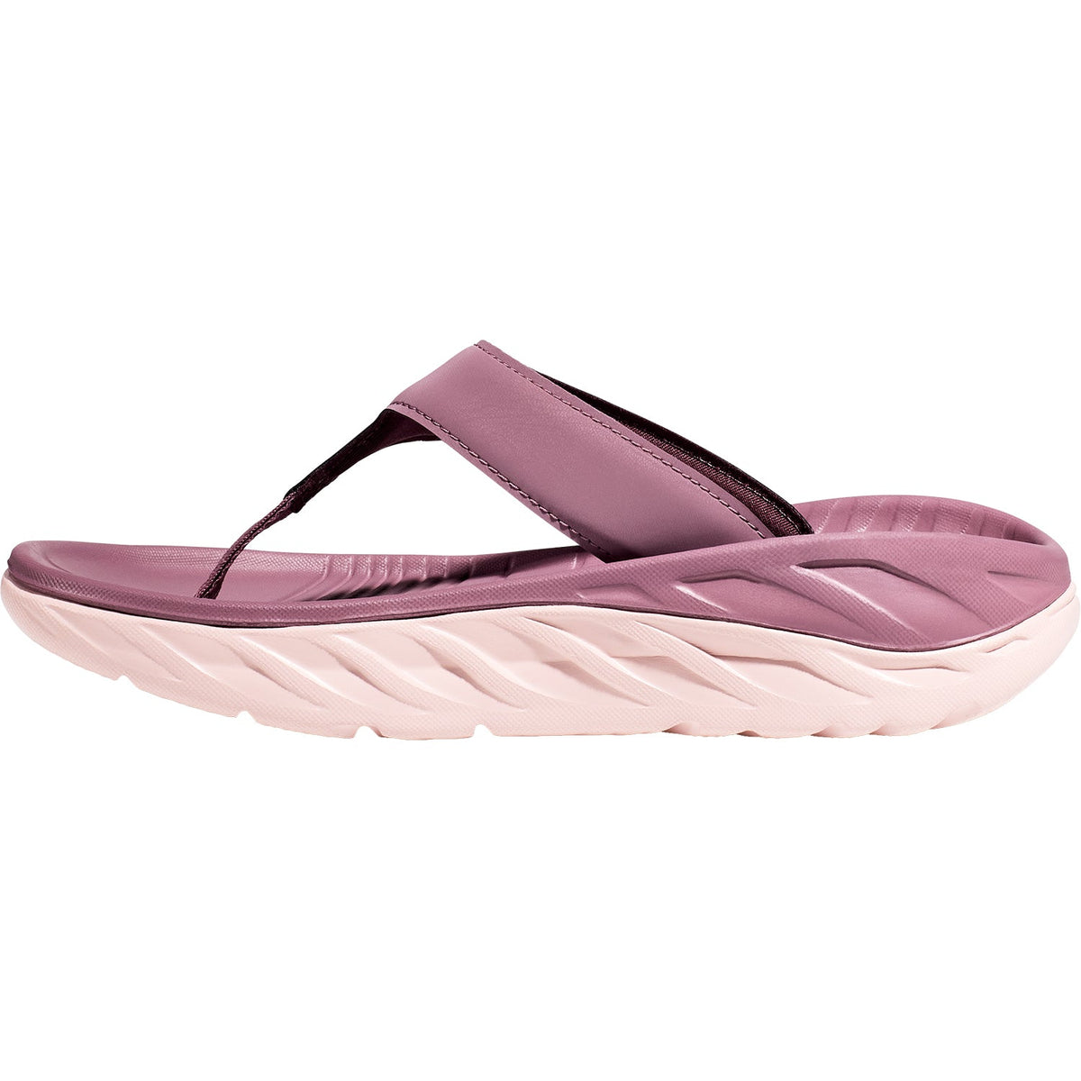 HOKA Ora Recovery Flip Women's Sandals Wistful Mauve/Peach Fabric