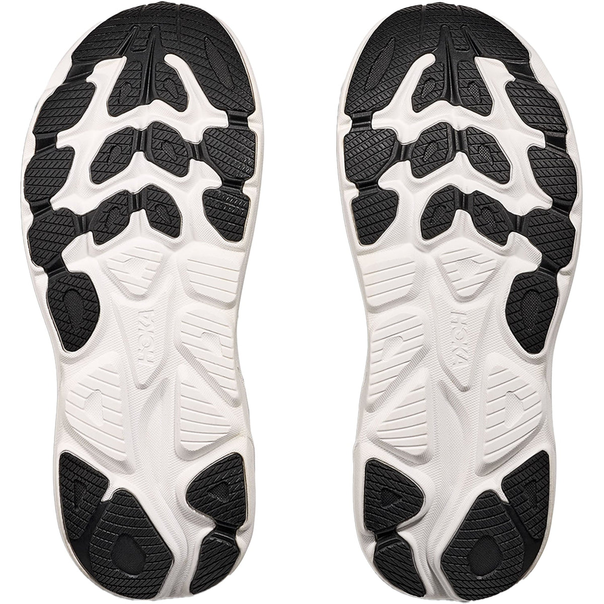 HOKA Clifton 10 Women's Athletic Shoes Black/White