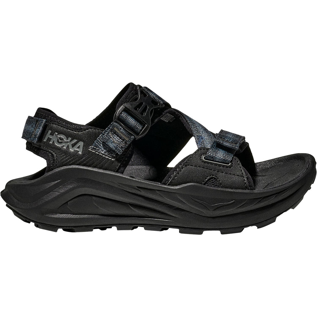 HOKA Infini Hike TC Women's Hiking Shoes Black/Black Synthetic