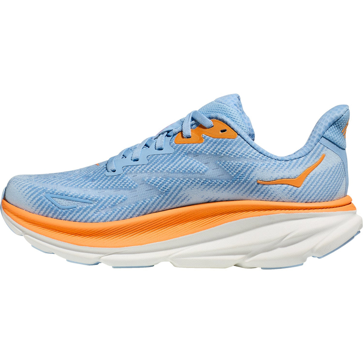 HOKA Clifton 9 Women's Road Running Shoes Airy Blue/Ice Water Mesh