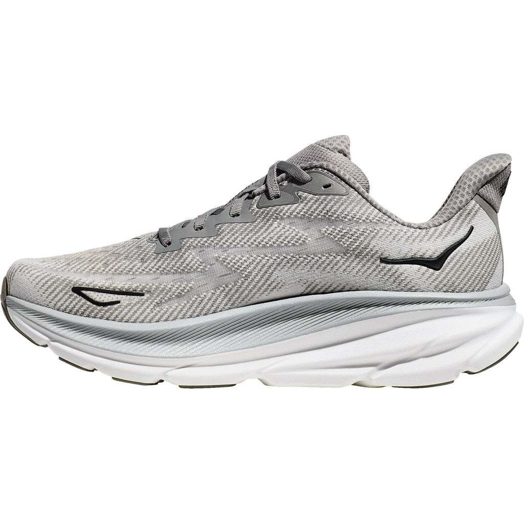 HOKA Clifton 9 Men's Running Shoes Harbor Mist/Black Mesh