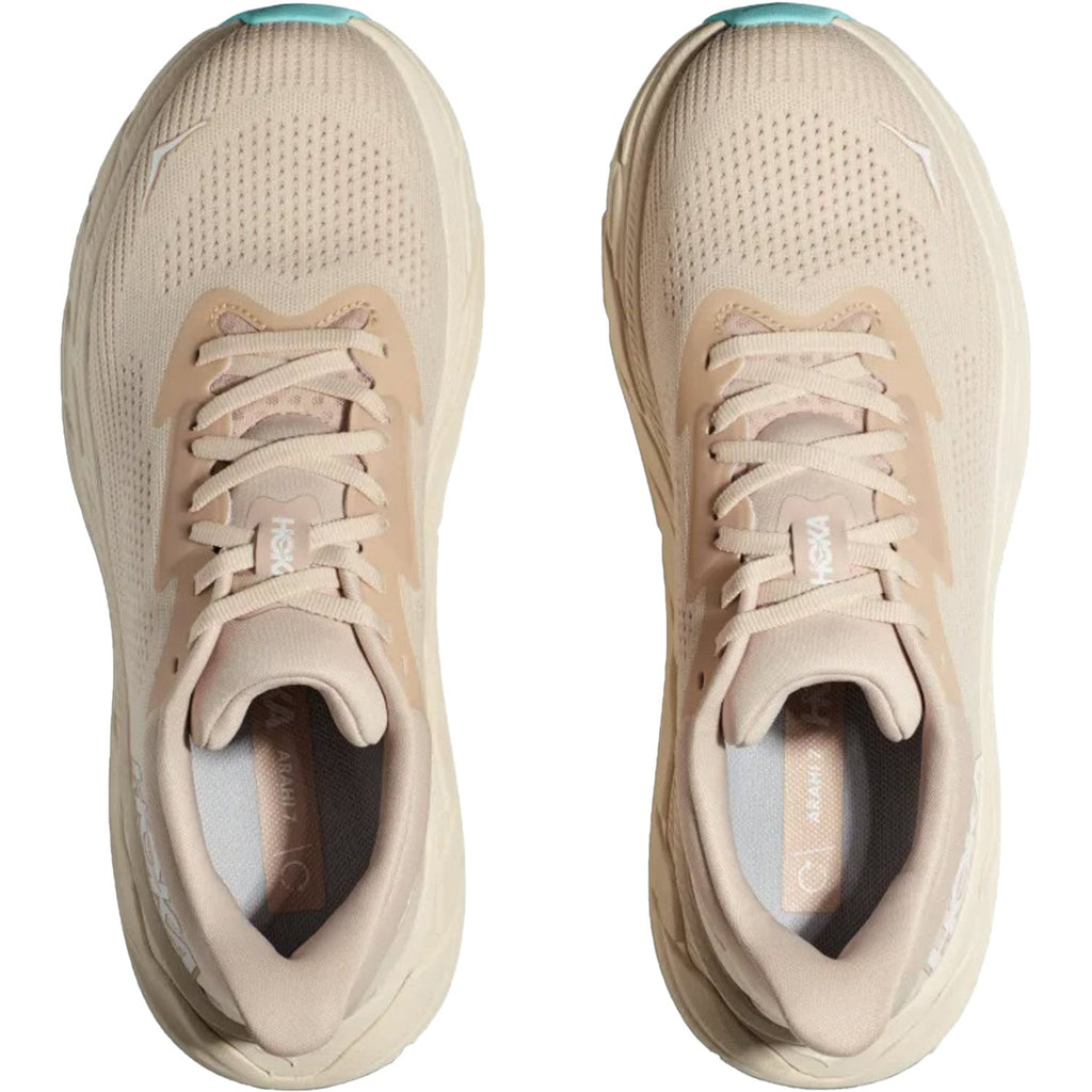 HOKA Arahi 7 Women's Running Shoes Vanilla/Cream Mesh
