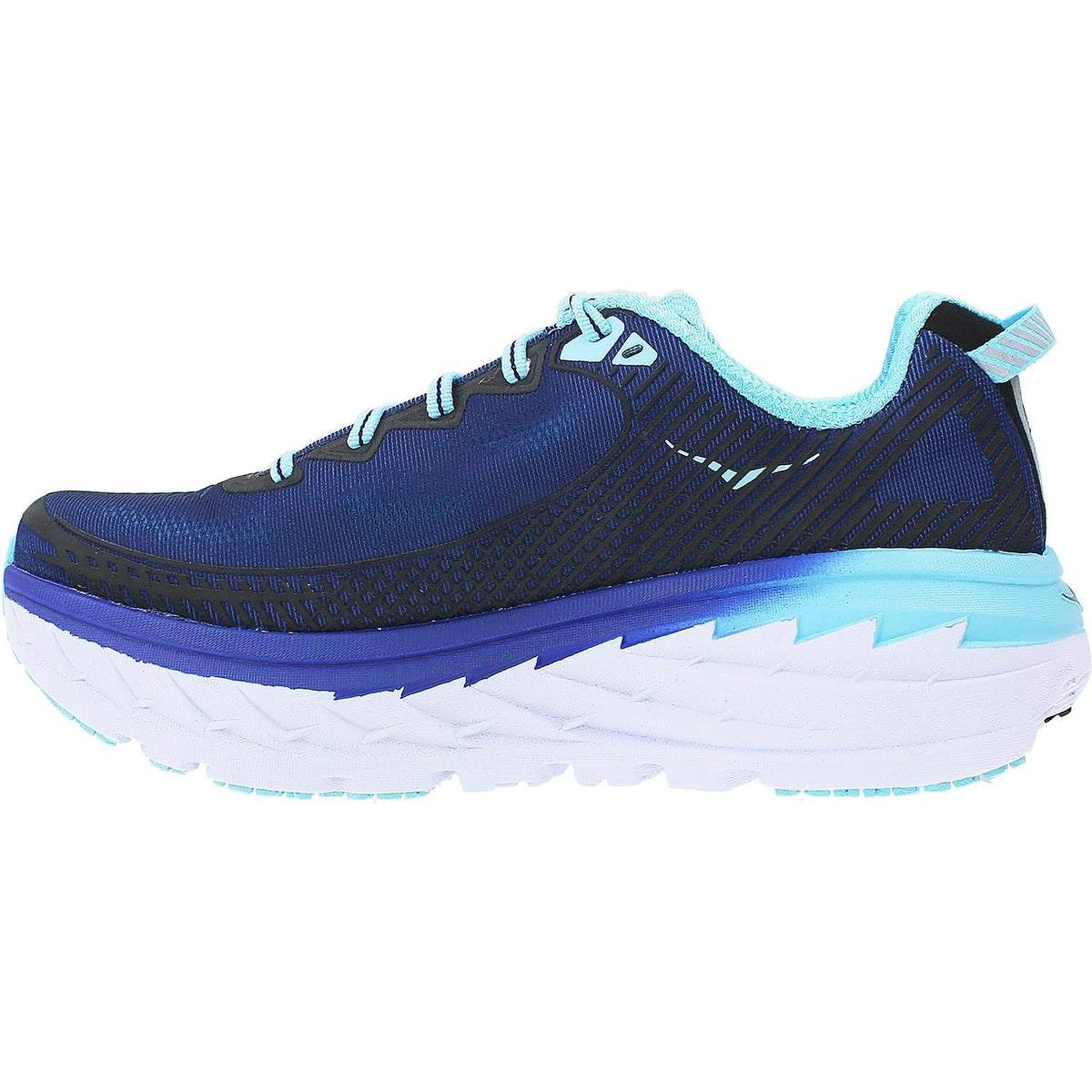 HOKA Bondi 5 Women's Neutral Support Shoes Medieval Blue/Blue Radiance Mesh
