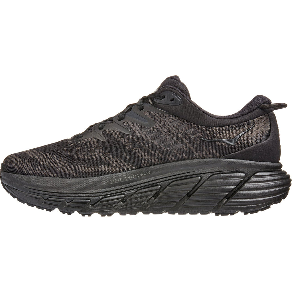 HOKA Gaviota 4 Men's Road Running Shoes Black Mesh