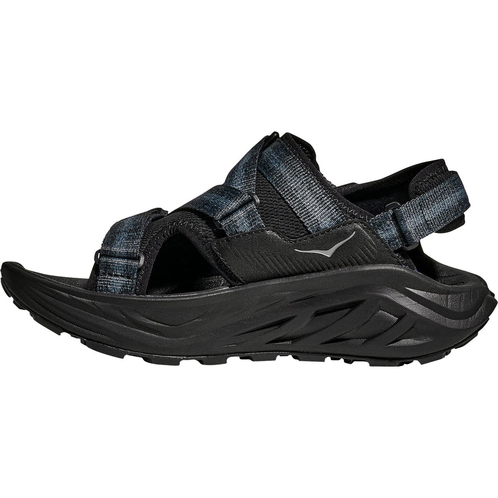 HOKA Infini Hike TC Men's Hiking Shoes Black/Black Synthetic